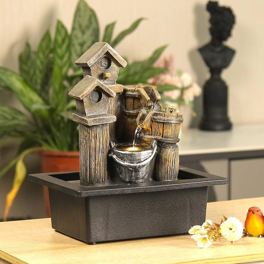 Incorporate elements of⁤ water with a⁣ small indoor fountain in ‌your Earthy Living Room