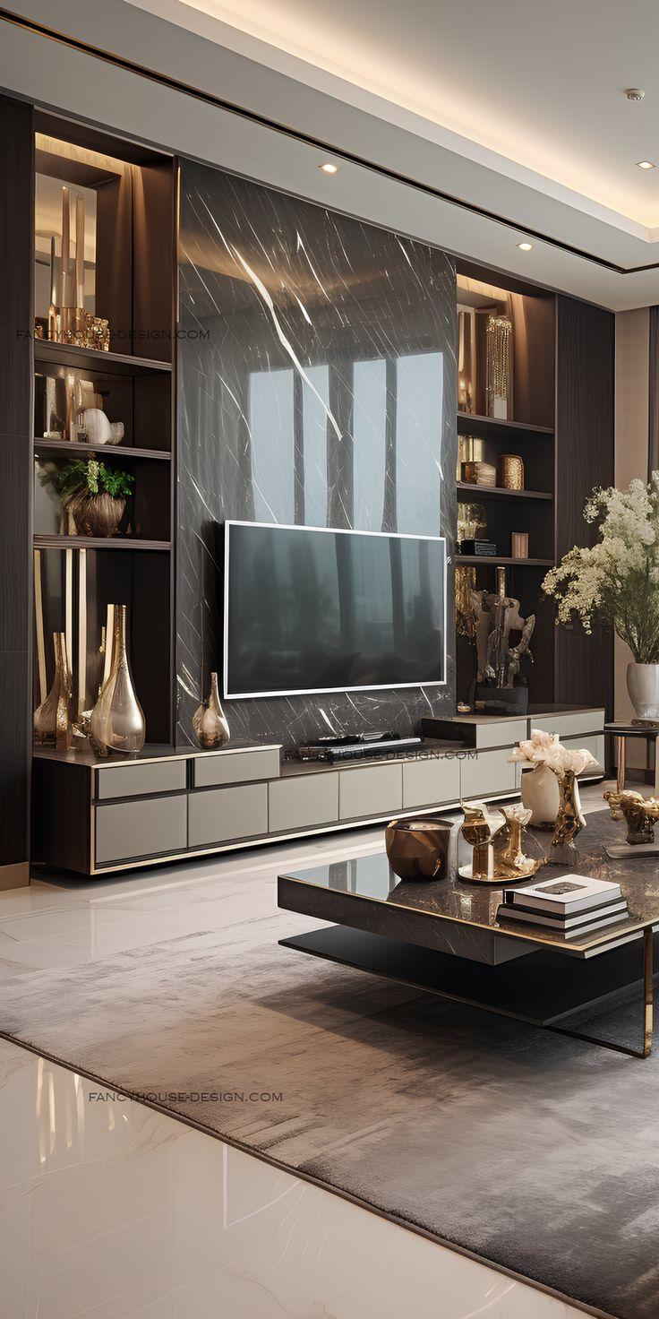 Explore mixed materials, like wood ⁤and metal, for your contemporary living ‌room decor