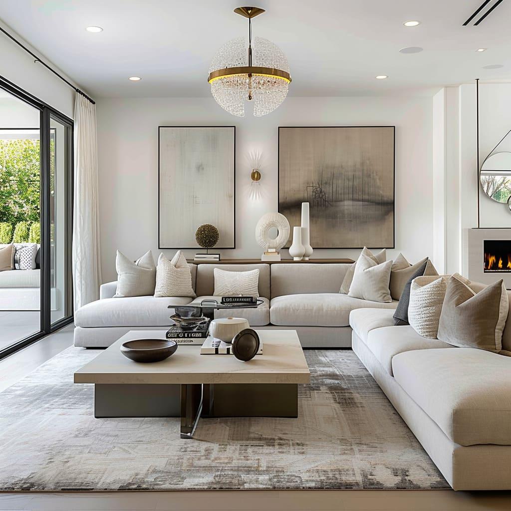 Incorporate⁣ smart⁣ technology for a modern touch in your‍ Contemporary Living Room