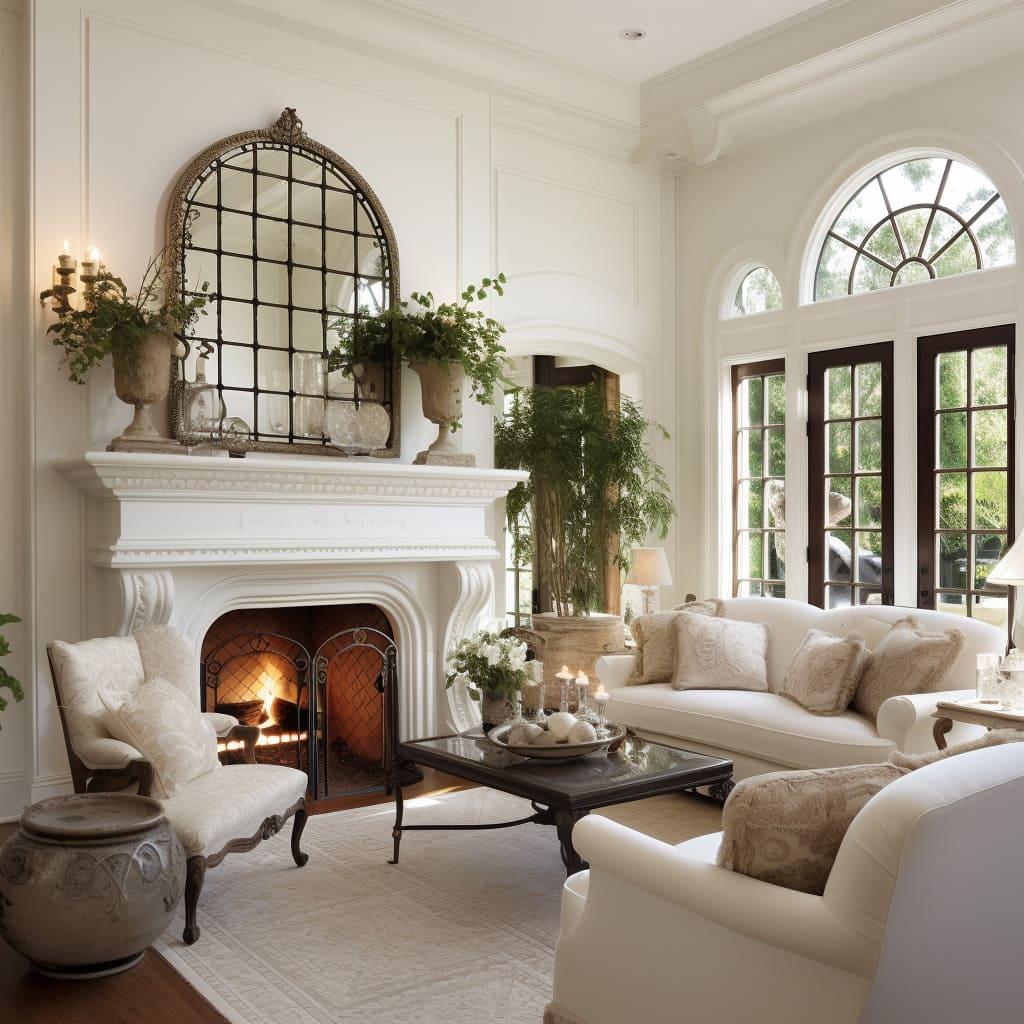 Sophisticated ⁣Elegance:‍ A refined Living Room with classic furnishings and decor