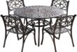 Stylish 5-Piece Patio Dining Set for Outdoor Comfort