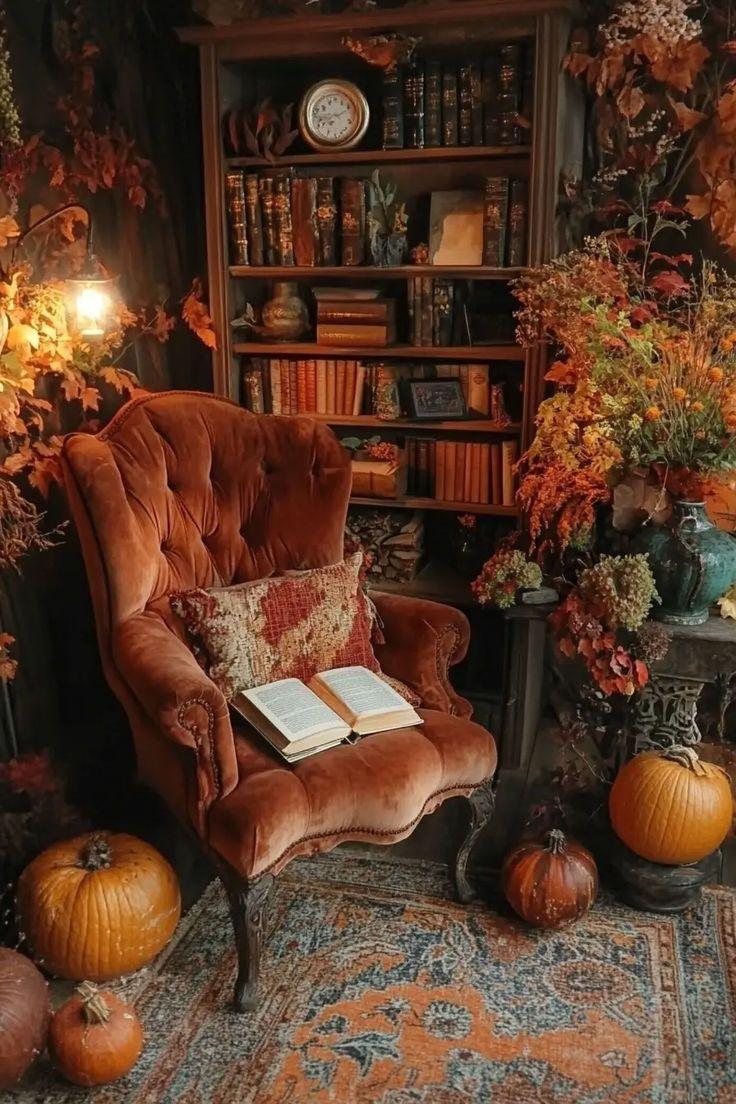 Cozy reading nooks invite relaxation in your vintage living room space