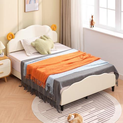 Charming Kid's House Bed, Stylish and Safe for Sleep!