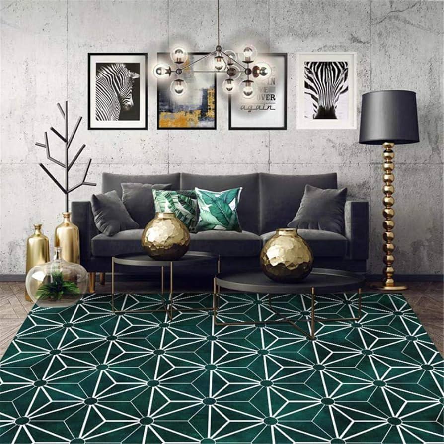 Incorporate geometric patterns in‍ rugs and ⁤cushions ⁣for a modern feel in your Contemporary Living Room