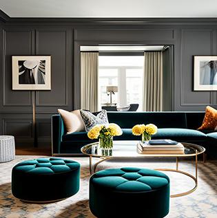 Artistic Haven: Showcase your creativity ‍in your living room decor