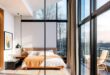 Embracing Light: Modern Bedroom Design with Glass and Openness