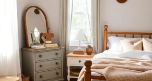 Embracing Cottagecore: Crafting a Dreamy Bedroom with Soft Natural Elements and Vintage Treasures