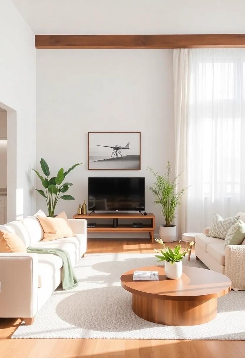 Embrace Tranquility: Crafting a Soft and Serene Living Room Sanctuary Embrace Tranquility: Crafting a Soft and Serene Living Room Sanctuary