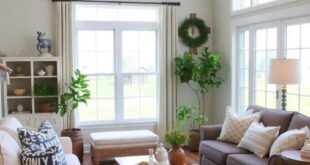 Charming Comfort: Transforming Your Farmhouse Living Room