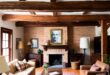 Embracing Nostalgia: The Charm of Vintage Living Rooms with Exposed Wood Beams