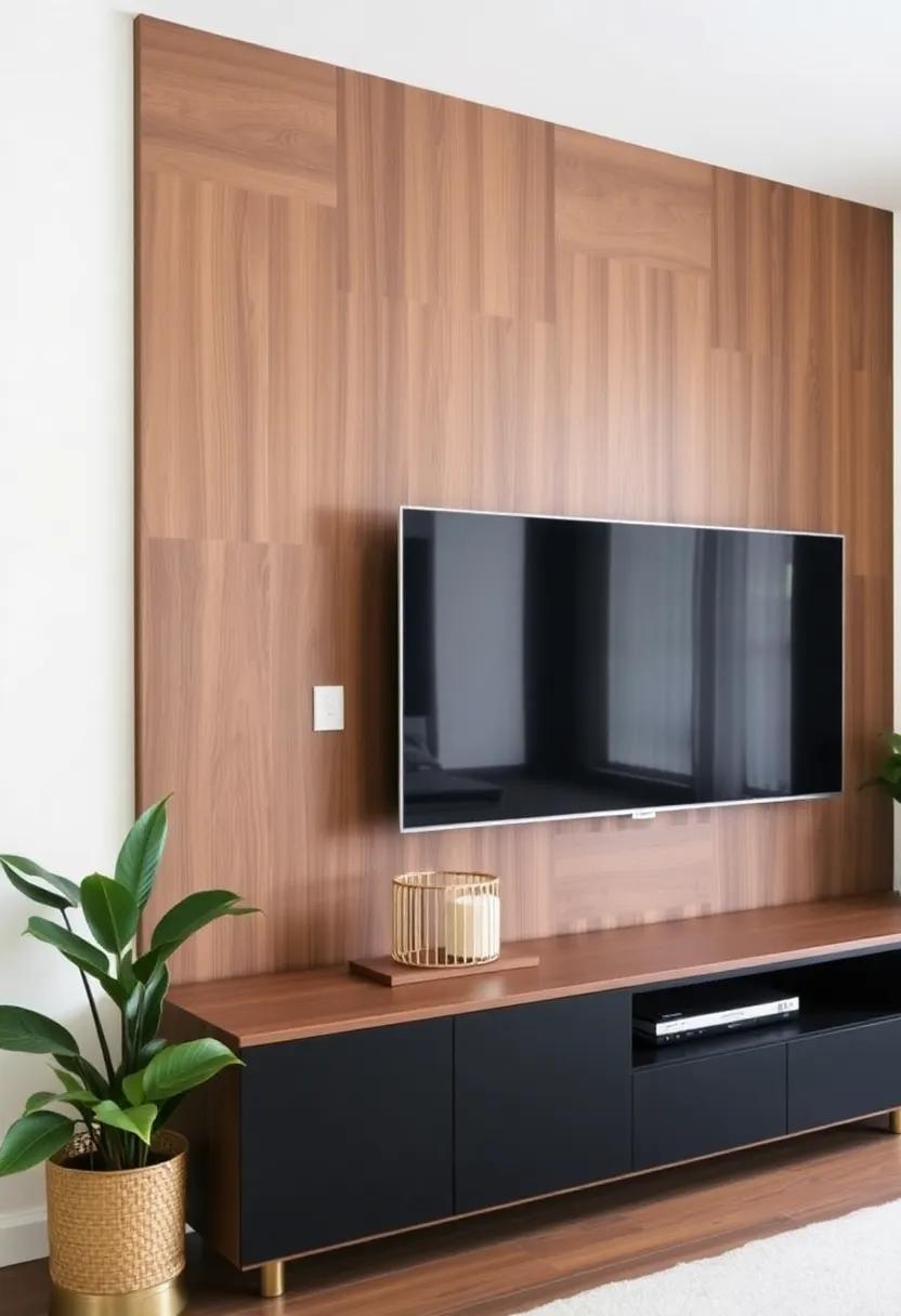 Transform Your Space: Elevate Style with a Modern TV Wall and Media Console