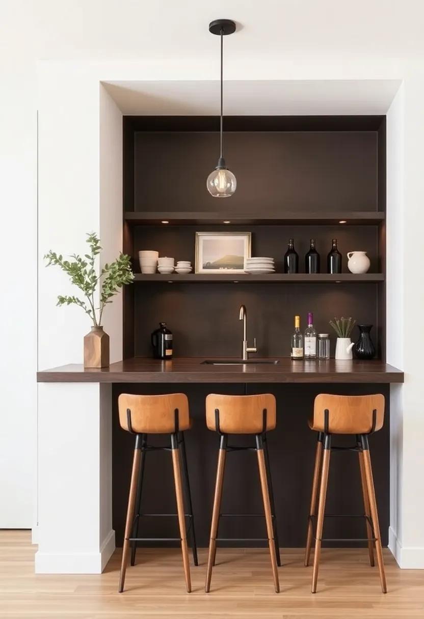 Maximizing Space: The Art of Designing a Cozy Small Kitchen Bar