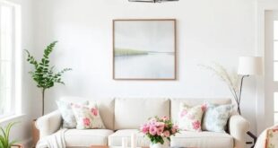 Embracing Floral Elegance: Transforming Your Farmhouse Living Room
