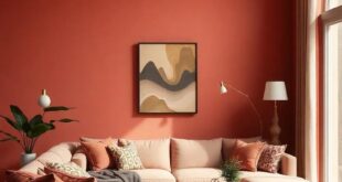 Embrace Cozy Elegance: Designing a Warm Bohemian Living Room in Rich Colors