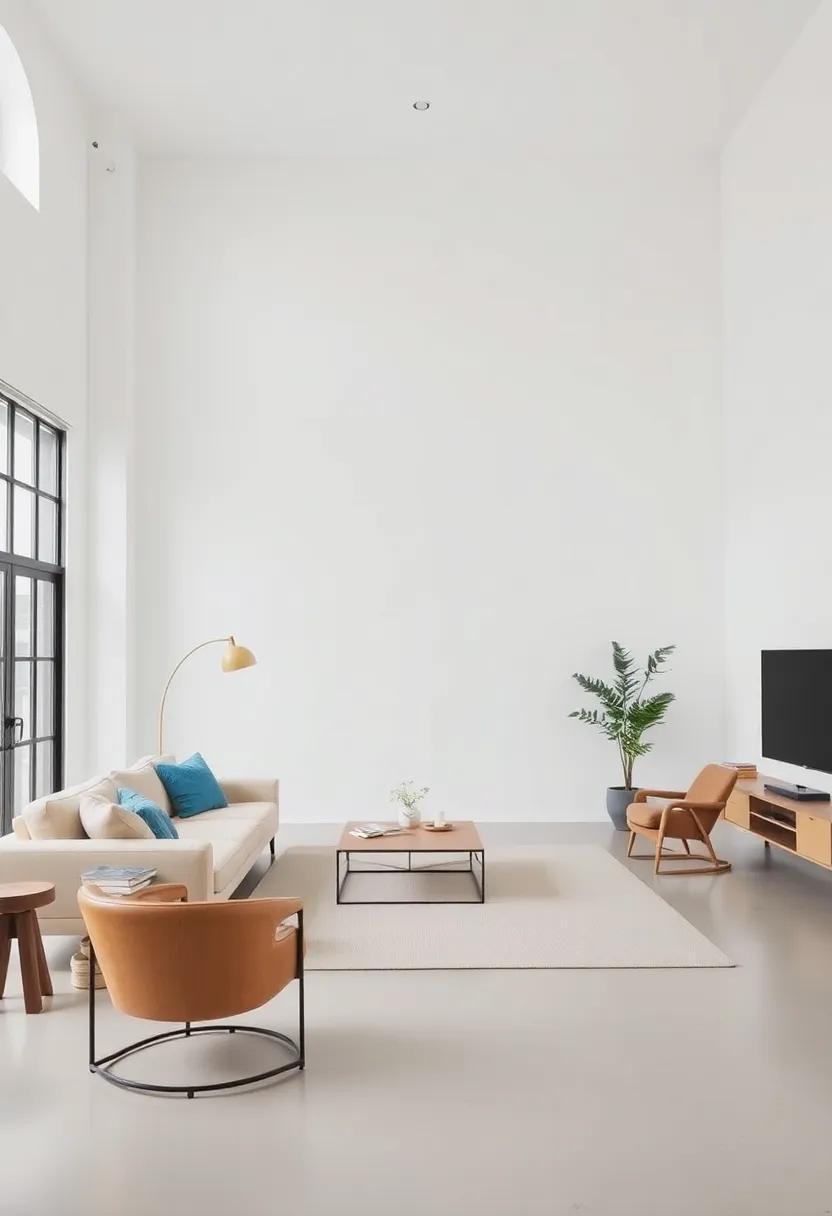 Embracing Simplicity: The Allure of Minimalist Industrial Living Rooms