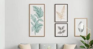 Transform Your Small Living Room: Embrace Nature with Botanical Wall Prints