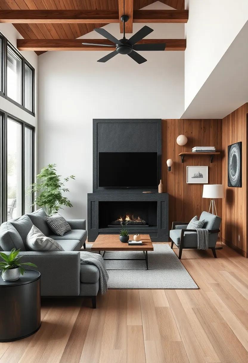 Elevate Your Space: Rustic Living Room Ideas Tailored for the Modern Man