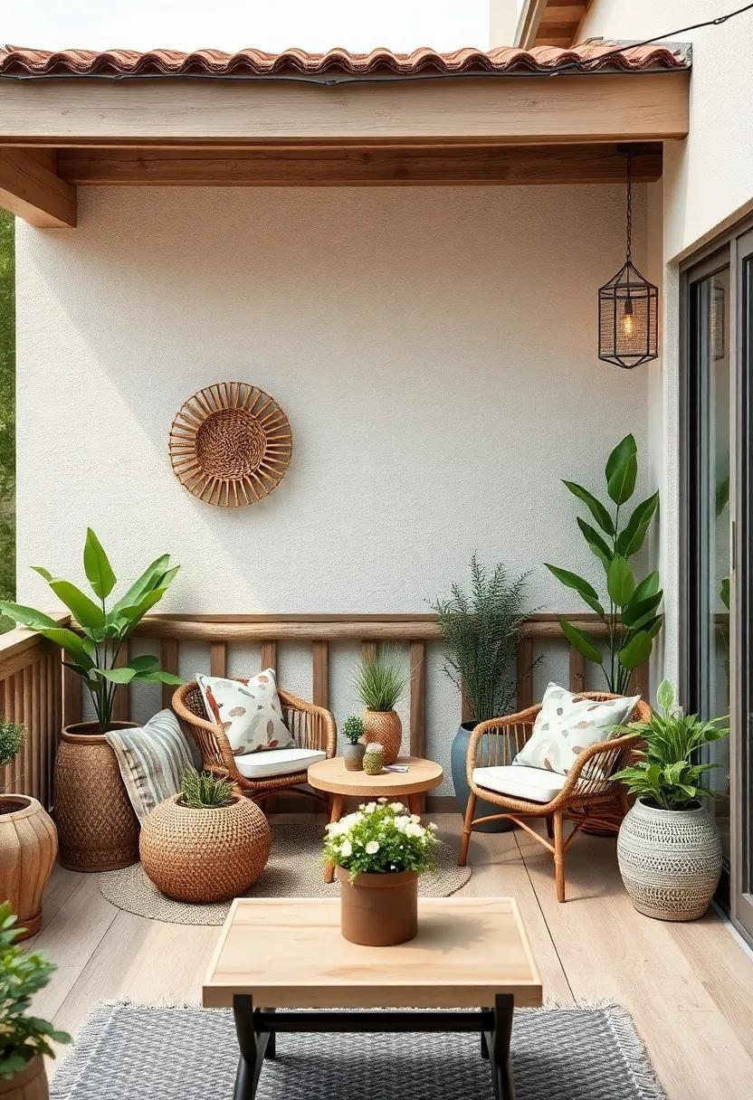 Charming Rustic Balcony Décor Ideas to Elevate Your Small Outdoor Space