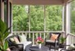 Transform Your Outdoor Oasis: Creative Ideas for Colorful Screened Porch Decor