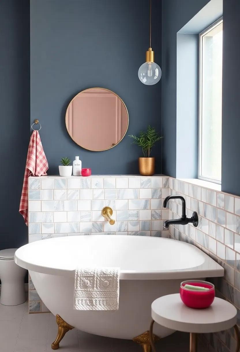 Whimsy in the Workspace: Designing a Fun and Eclectic Bathroom Oasis