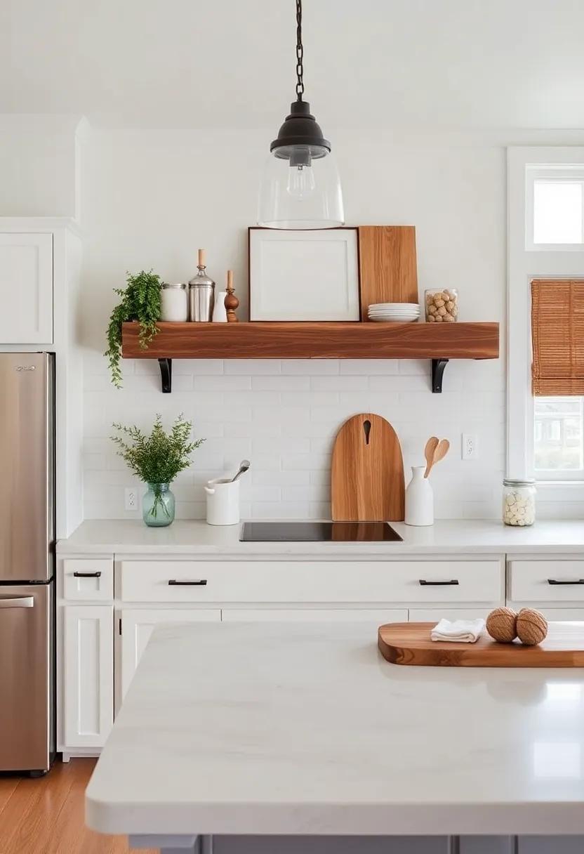 Transform Your Farmhouse Kitchen: Inspiring Mantel Decor Ideas to Elevate Your Space