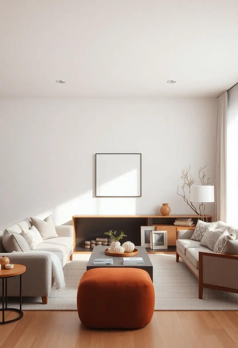 Embracing Serenity: Designing a Living Room with Soft Lighting and Neutral Tones