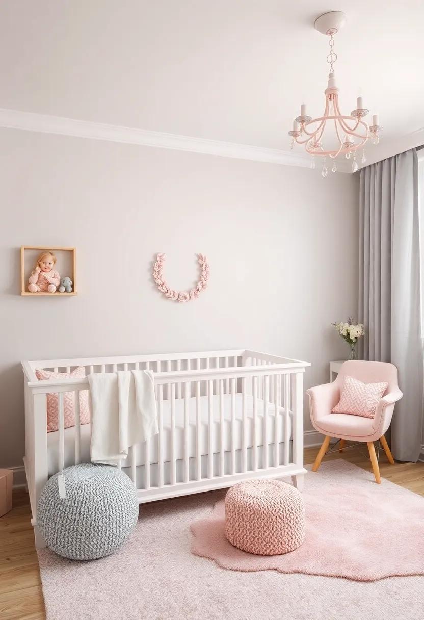 Embracing Elegance: The Charm of Grey and Pink in Girls’ Nurseries