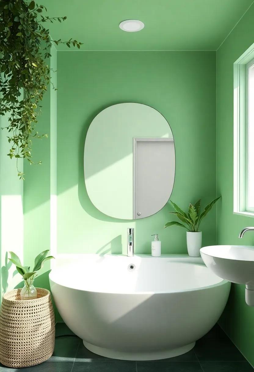 Energize Your Space: Inspiring Green Bathroom Decor Ideas for a Fresh Look