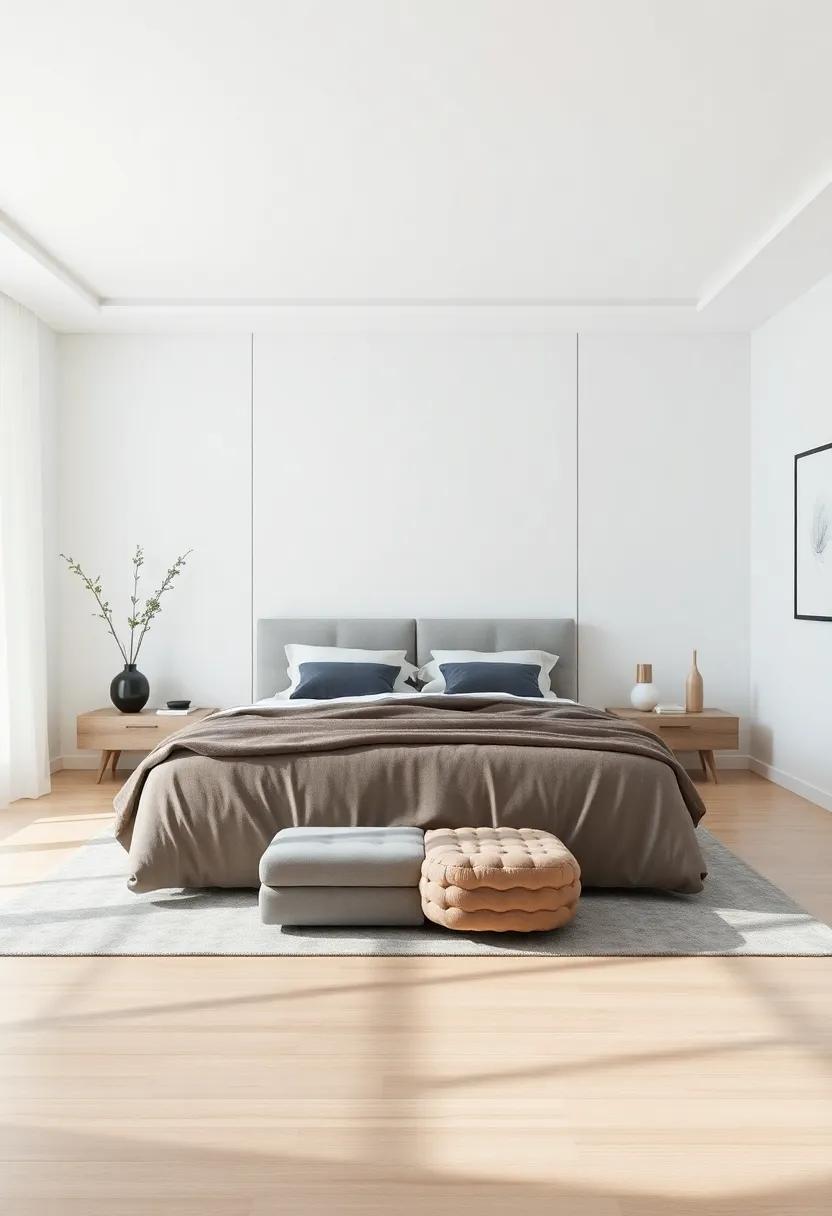Embracing Minimalism: Crafting a Contemporary Bedroom with Modern Elegance