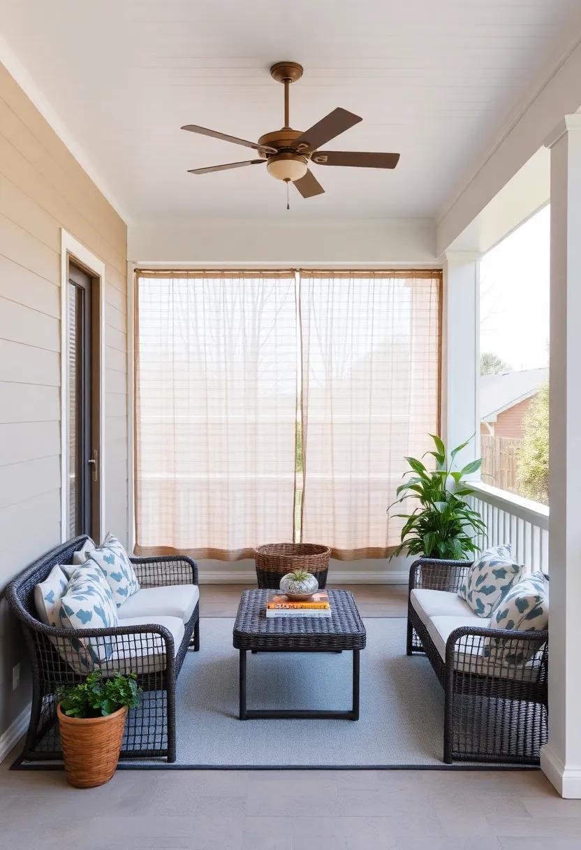 Enhancing Serenity: Creative Privacy Solutions for Your Screened Porch Retreat