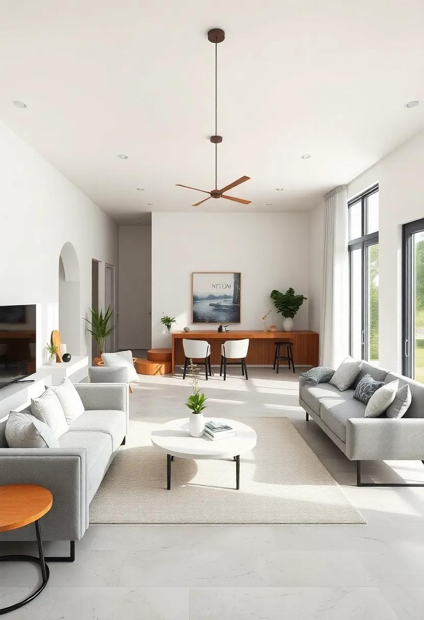 Seamless Design: Crafting a Cozy Open Concept Living Room and Dining Flow