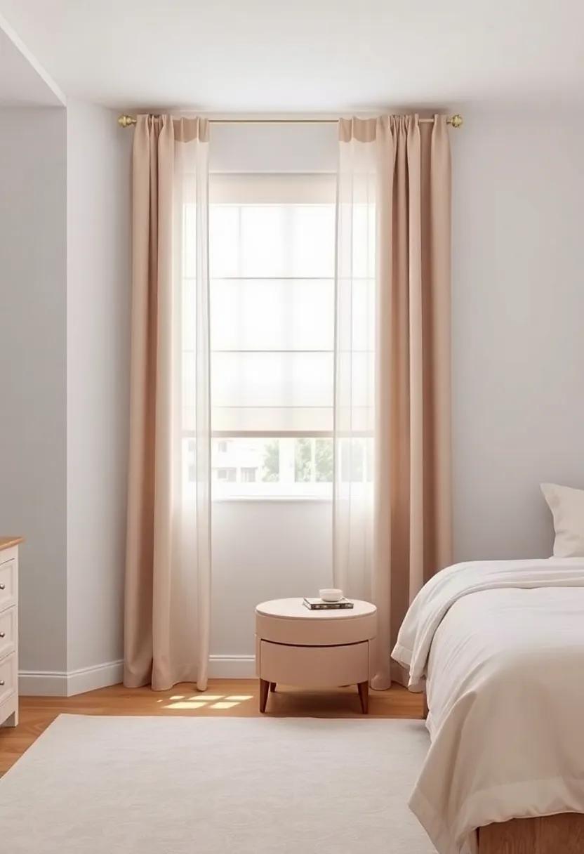 Elegant Bedroom Curtain Ideas: Enhance Your Space with Roman Blinds