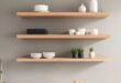 Elevate Your Space: The Aesthetic Benefits of Modern Kitchen Floating Shelves