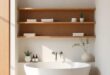 Embracing Elegance: The Allure of Open Shelving in Modern Bathroom Design