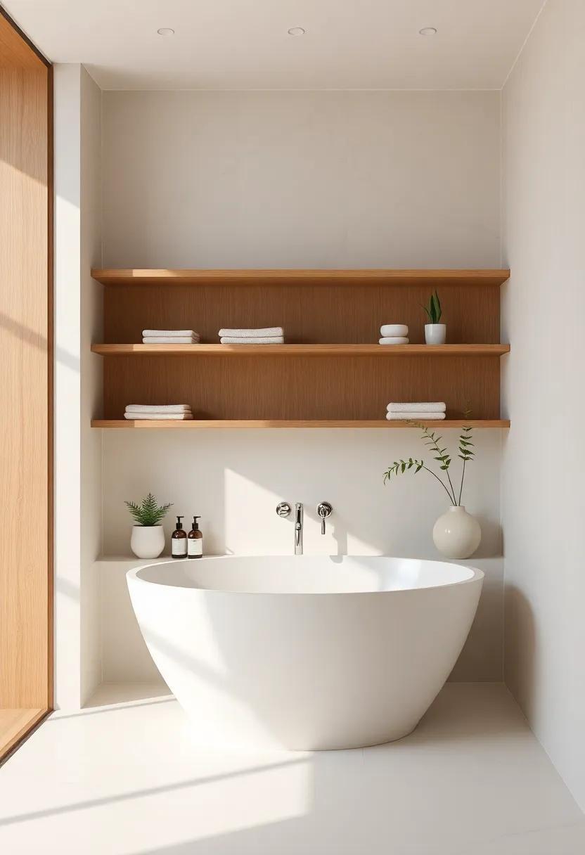 Embracing Elegance: The Allure of Open Shelving in Modern Bathroom Design
