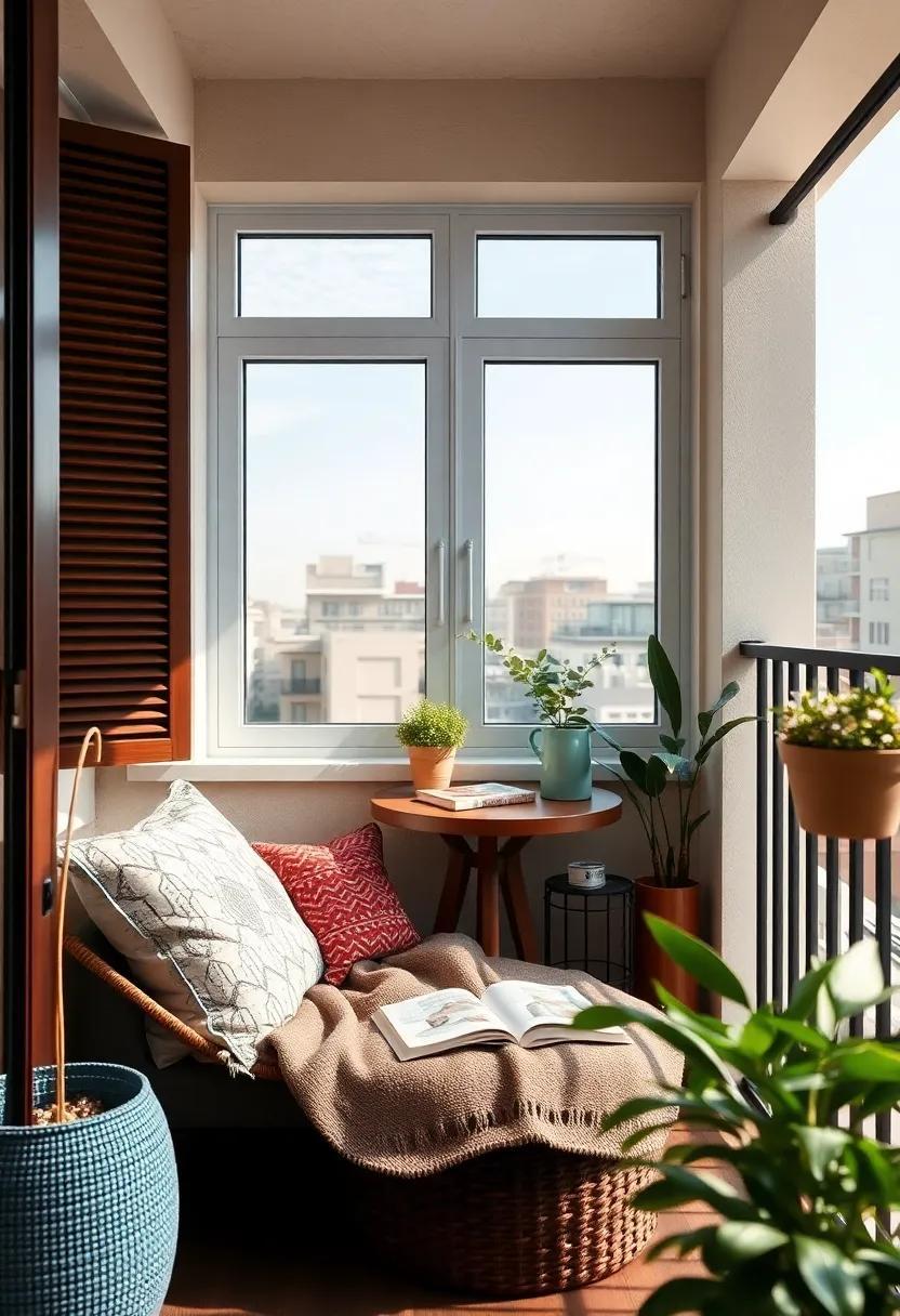 Transforming Tiny Spaces: Crafting the Perfect Balcony Reading Nook