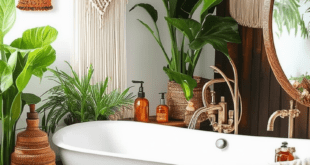 24 Inspiring Boho Bathroom Ideas for a Relaxing Retreat