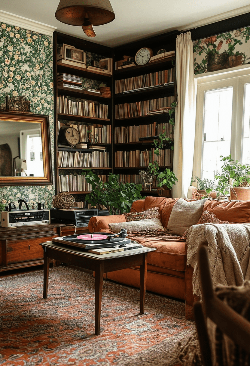 24 Timeless Elements to Elevate Your Vintage Living Room