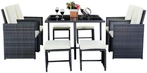 Transform Our Outdoor Dining Experience with Ergode's ‍9-Piece Set