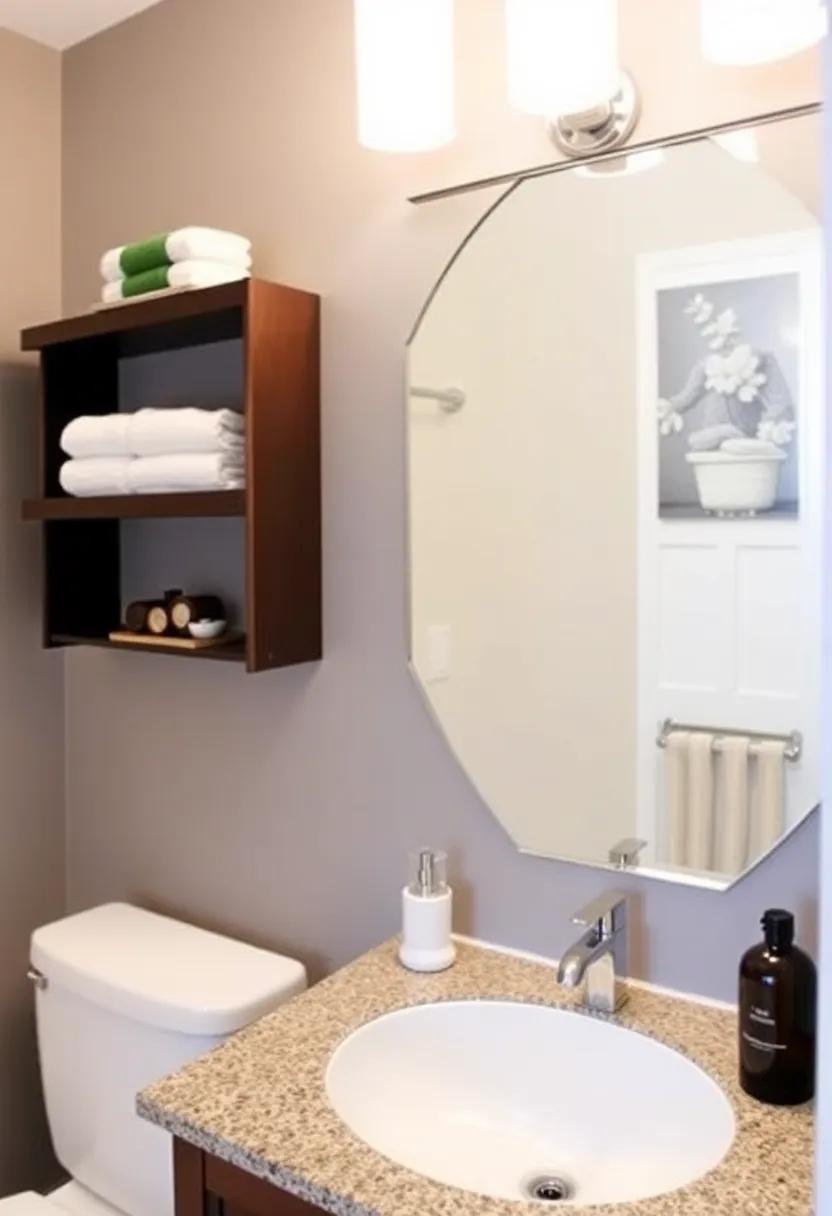 11) Air Freshener: Choose a tasteful air ⁢freshener or diffuser to keep your bathroom smelling fresh and inviting