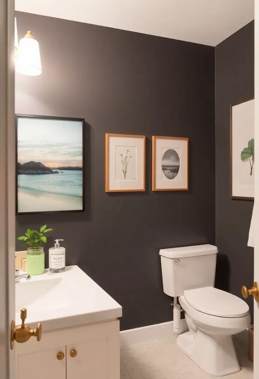 17) Decorative Wall Art: ‍Adorn your walls with⁣ artwork that inspires ‍relaxation and ​adds a personal⁣ touch to your bathroom ‌sanctuary