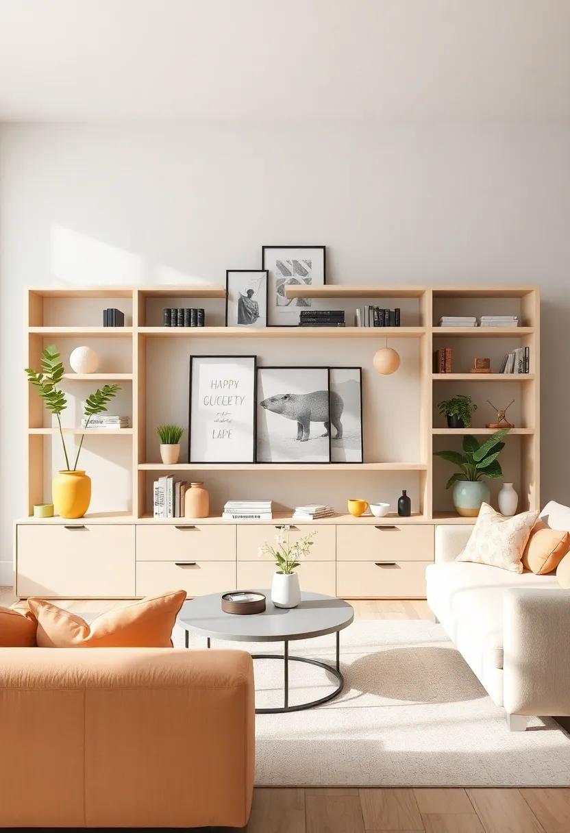 Color Palette Inspirations for Open Shelving and Accents in Urban Living Spaces