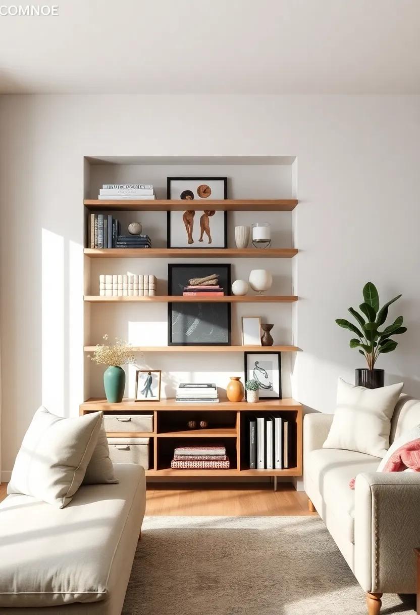 Incorporating Textiles: Soft Touches with Fabrics and Ribbons on Your Shelves