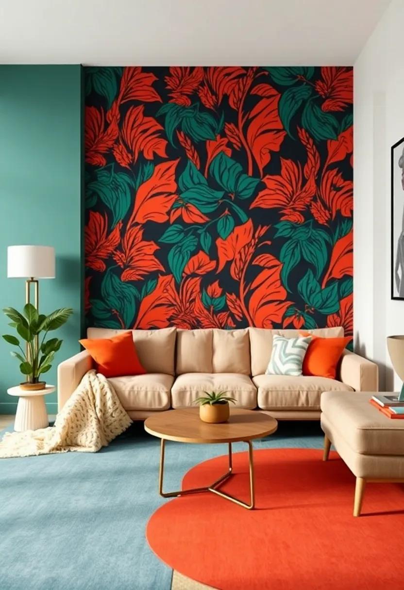 Accent Walls: Create a focal Point with Bold ‍Patterns and Colors