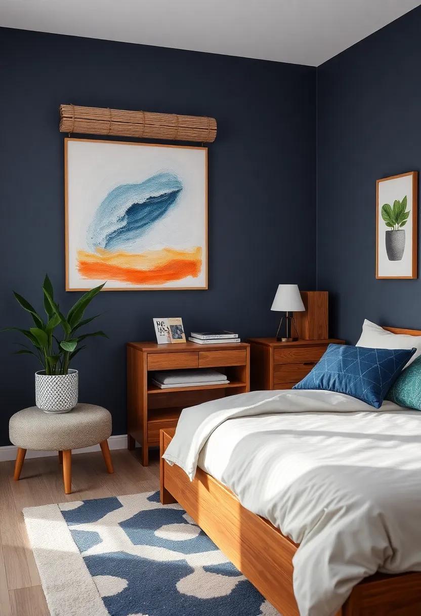 Functional⁢ Furniture That⁢ Doubles as Art in ⁣His Space