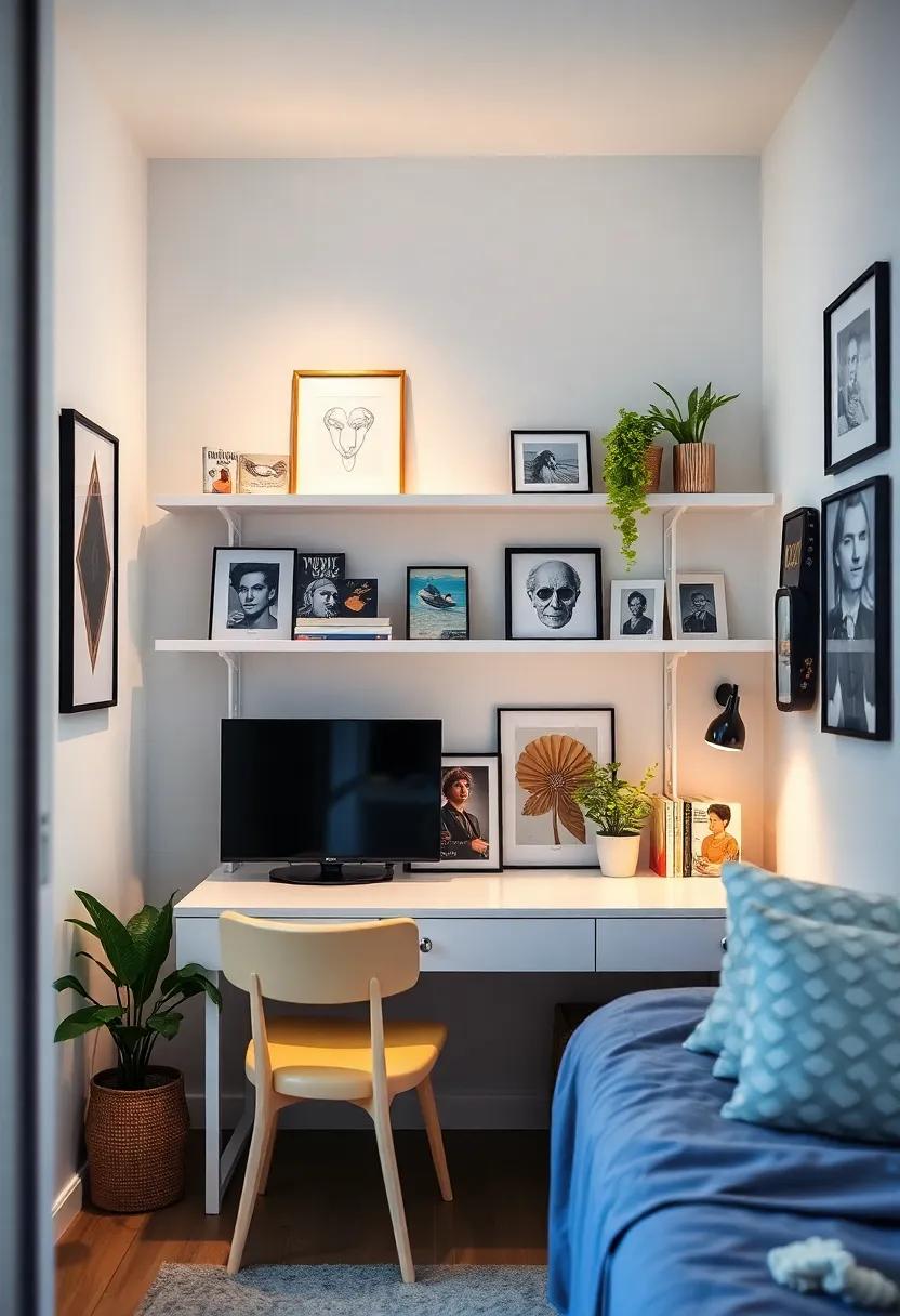 Personalized Shelving: Displaying Creative Works and Inspirations