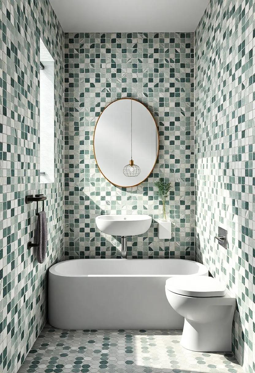 The Allure of⁢ mosaic Patterns: A Timeless Bathroom Classic
