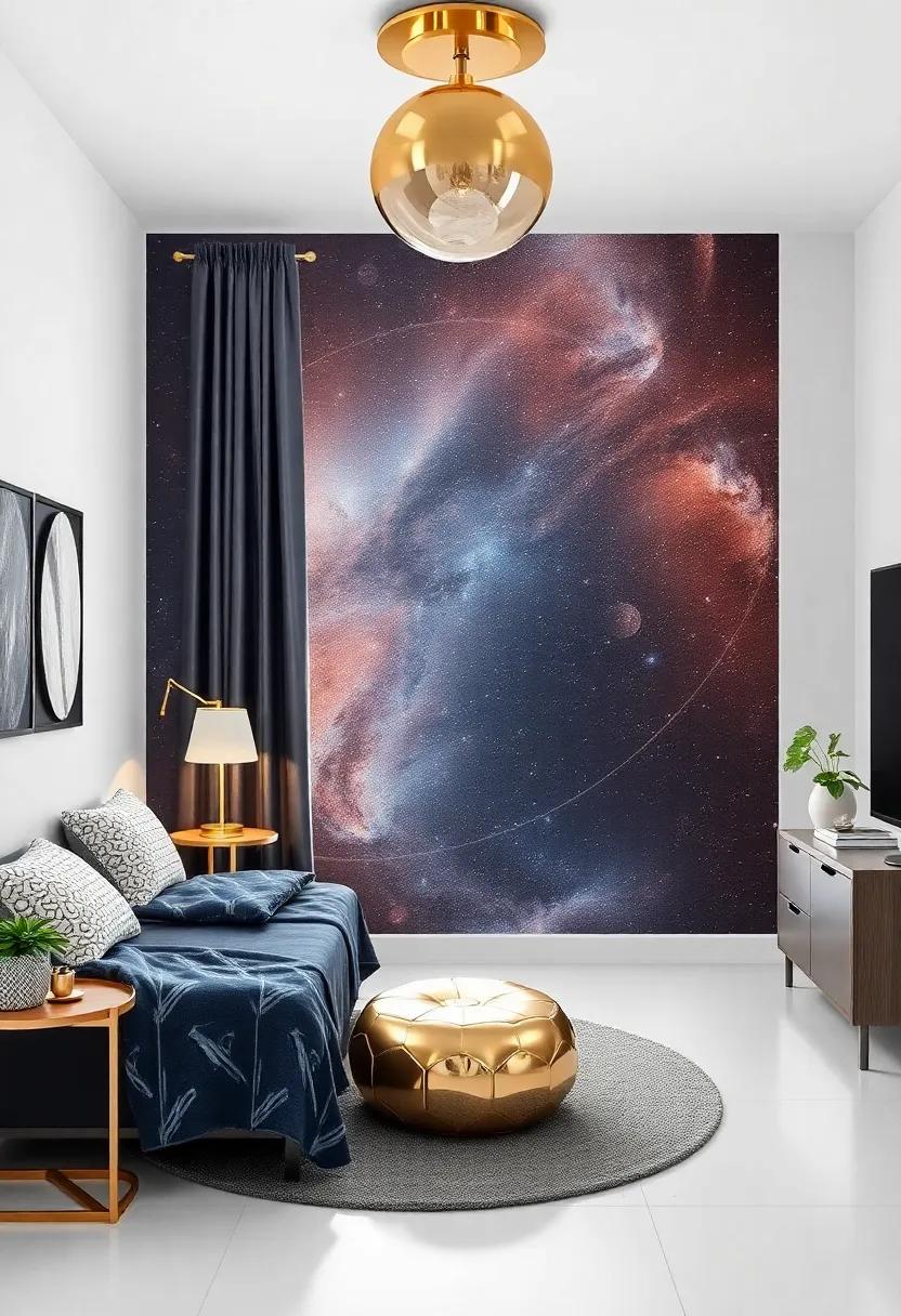 Meteorite Magic: Adding Metallic accents for a ⁣Futuristic Feel