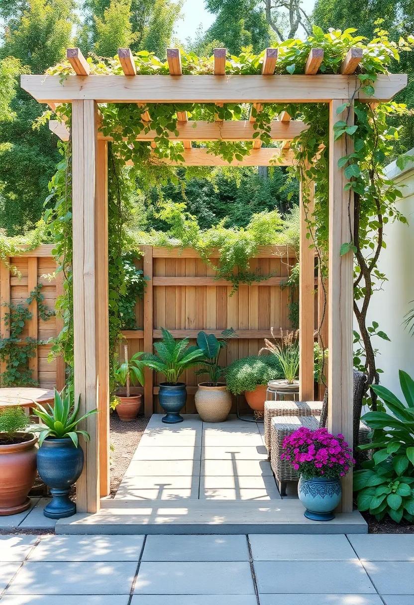 Nature’s Canvas: Painting with Plants on ⁢Trellises and Arbors