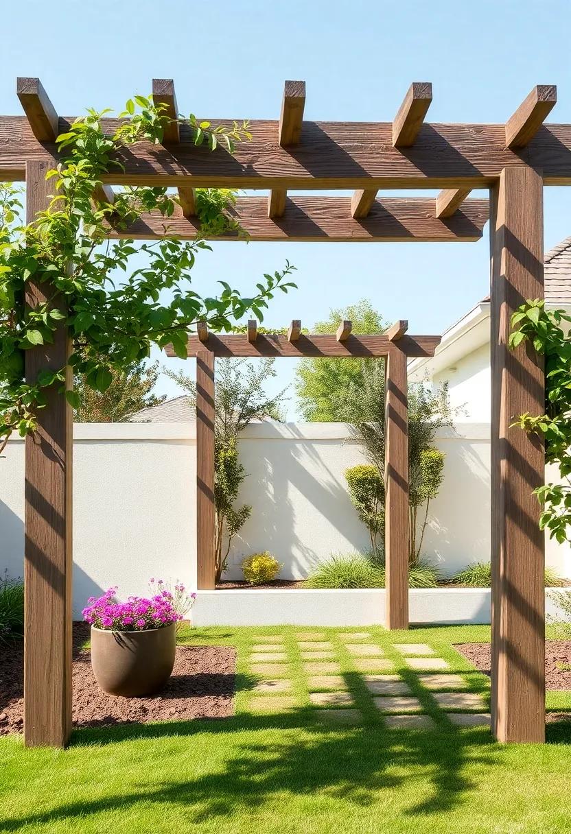 rustic Meets Modern: Blending ⁢Different architectural Styles with trellises